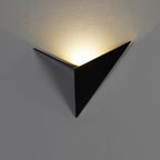 Geometric Triangle Upward Glow LED Wall Light