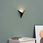 Geometric Triangle Upward Glow LED Wall Light