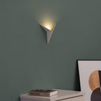 Geometric Triangle Upward Glow LED Wall Light