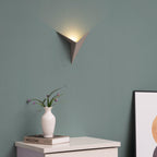 Geometric Triangle Upward Glow LED Wall Light