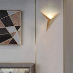Geometric Triangle Upward Glow LED Wall Light