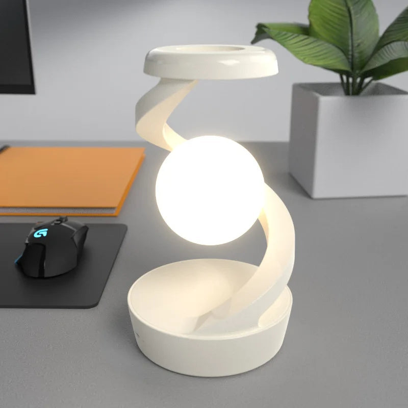 Gesture-Controlled Wireless Charging Desk Lamp