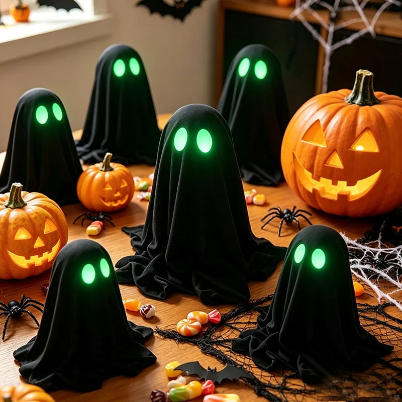 Ghost Decoration Glowing LED Eyes Weatherproof Indoor & Outdoor