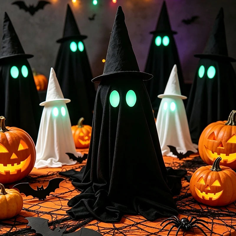 Ghost Decoration Glowing LED Eyes Weatherproof Indoor & Outdoor