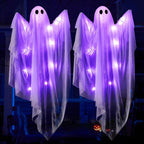 Ghost Decoration LED Light-Up Lightweight Fabric 47 Inch