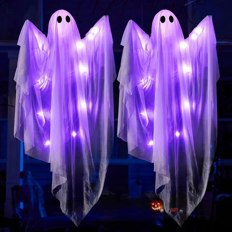 Ghost Decoration LED Light-Up Lightweight Fabric 47 Inch
