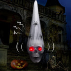 Ghost Decoration Light-Up Red Eyes Weatherproof Indoor & Outdoor