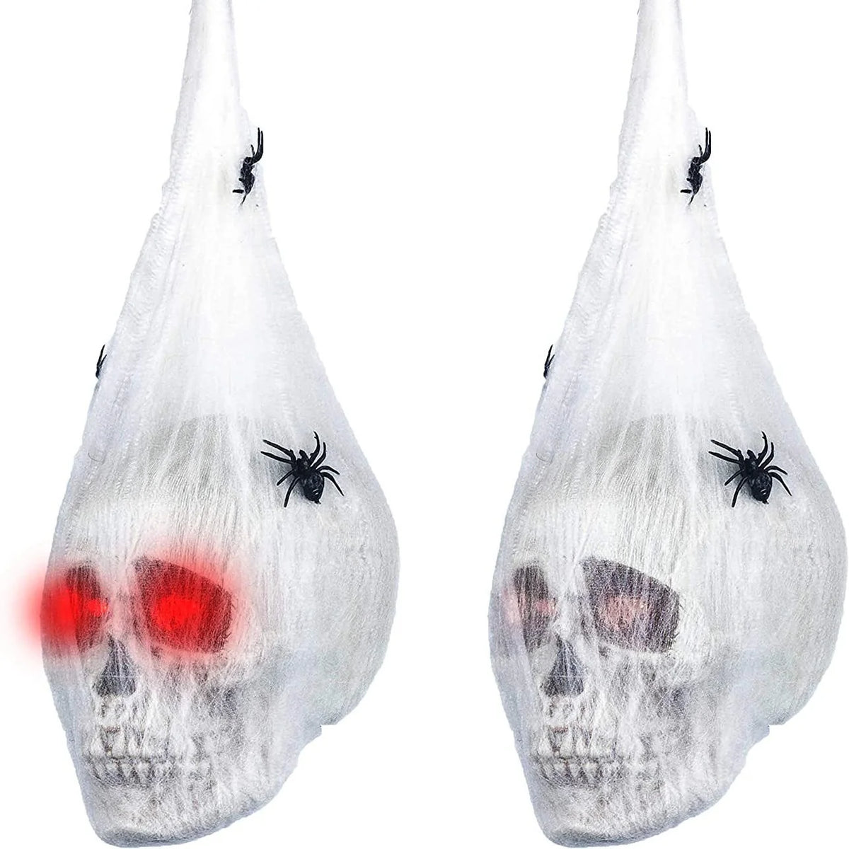 Ghost Decoration Light-Up Red Eyes Weatherproof Indoor & Outdoor