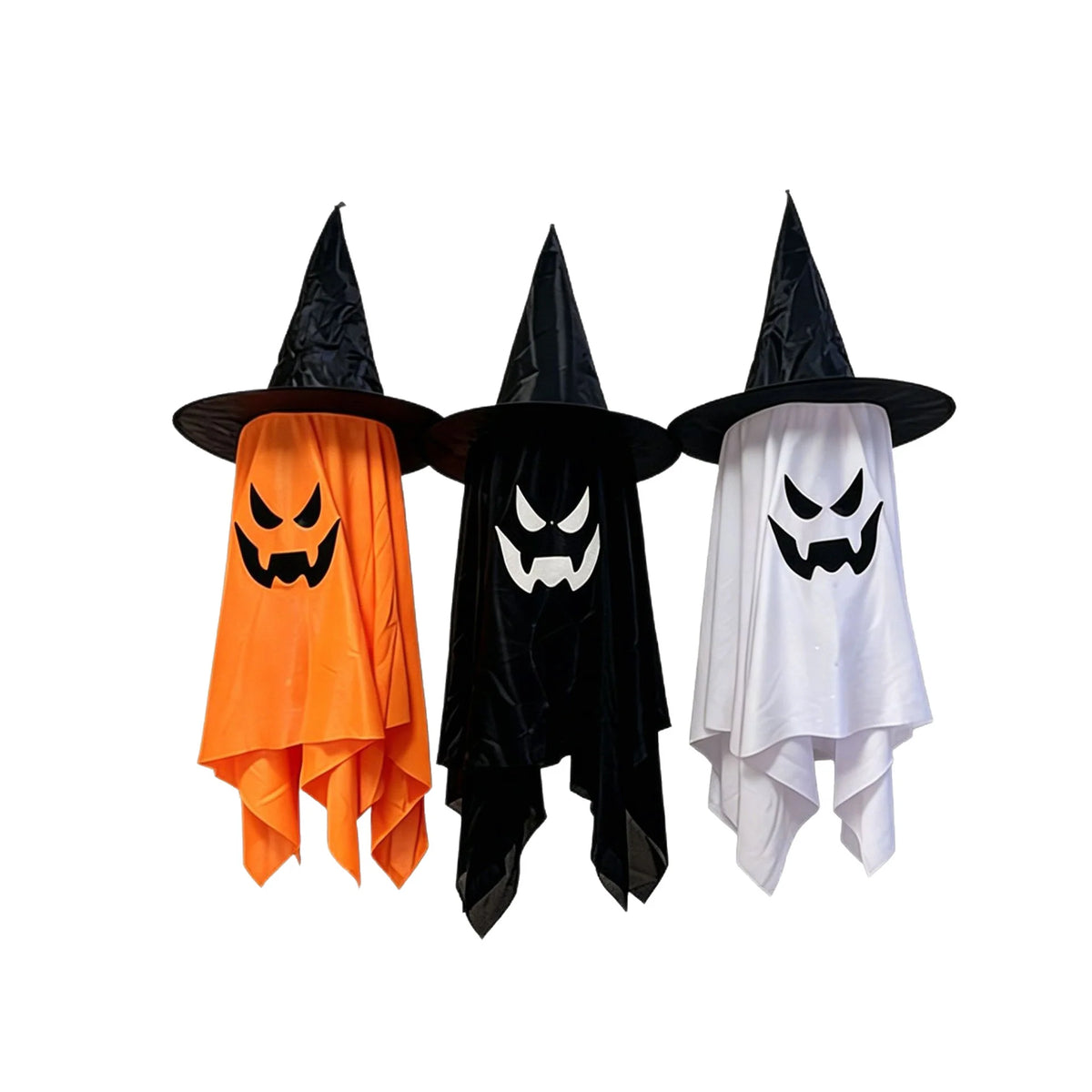 Ghost Figure Glowing Eyes Weather-Resistant