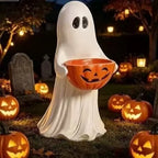 Ghost Figure Polyresin Weather-Resistant Indoor & Outdoor