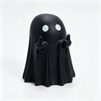 Ghost Figurine Minimalist Compact Plastic