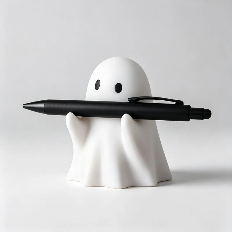 Ghost Figurine Minimalist Compact Plastic