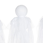 Ghost Garden Stakes Lighted Flickering Set of 3