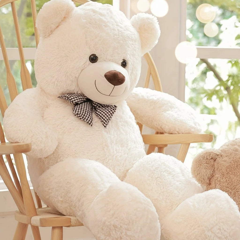 Giant Plush Bear 47 Inch Soft Lightweight Child Safe