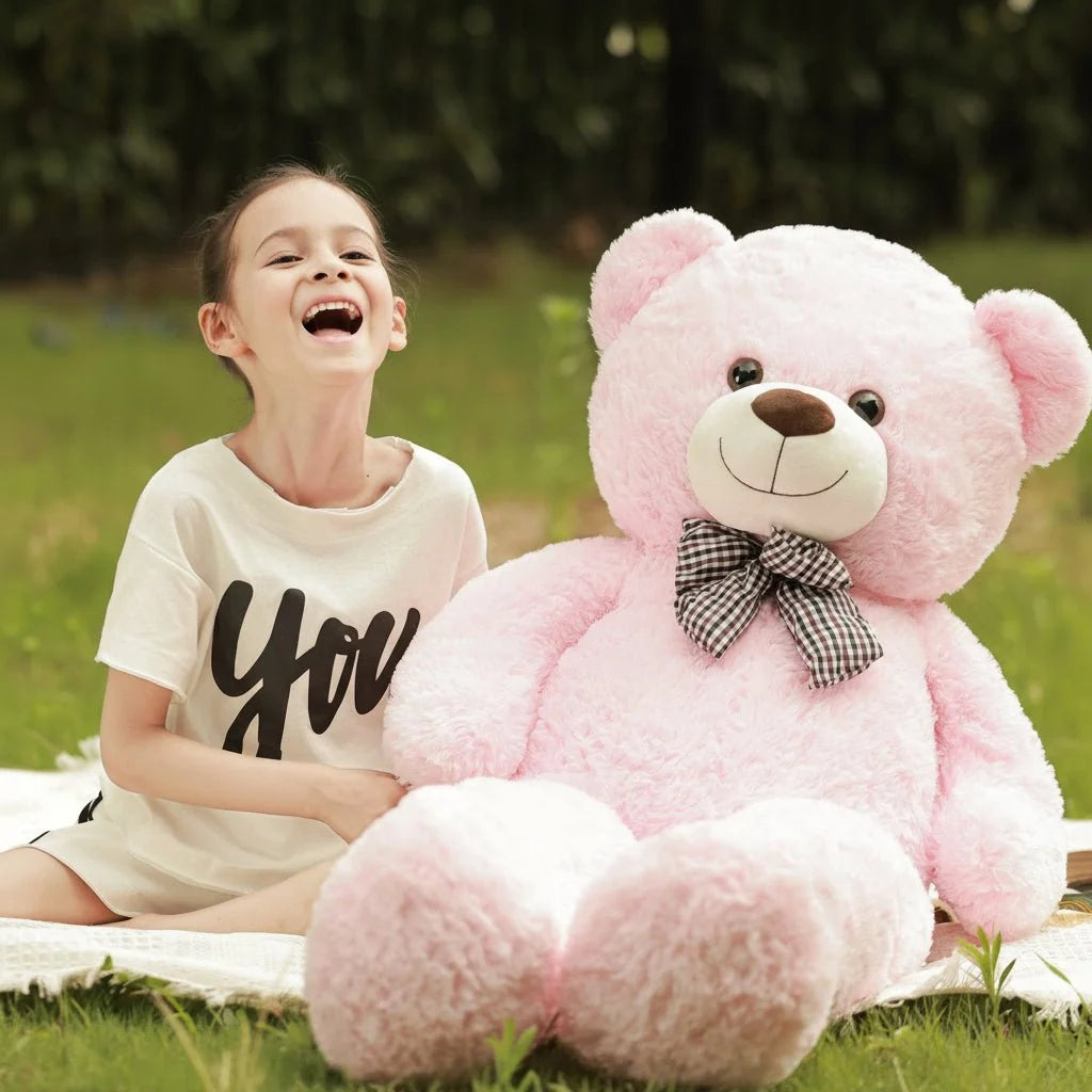 Giant Plush Bear 47 Inch Soft Lightweight Child Safe