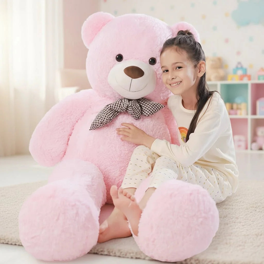 Giant Plush Bear 47 Inch Soft Lightweight Child Safe