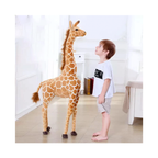 Giant Plush Giraffe Lifelike Ultra-Soft