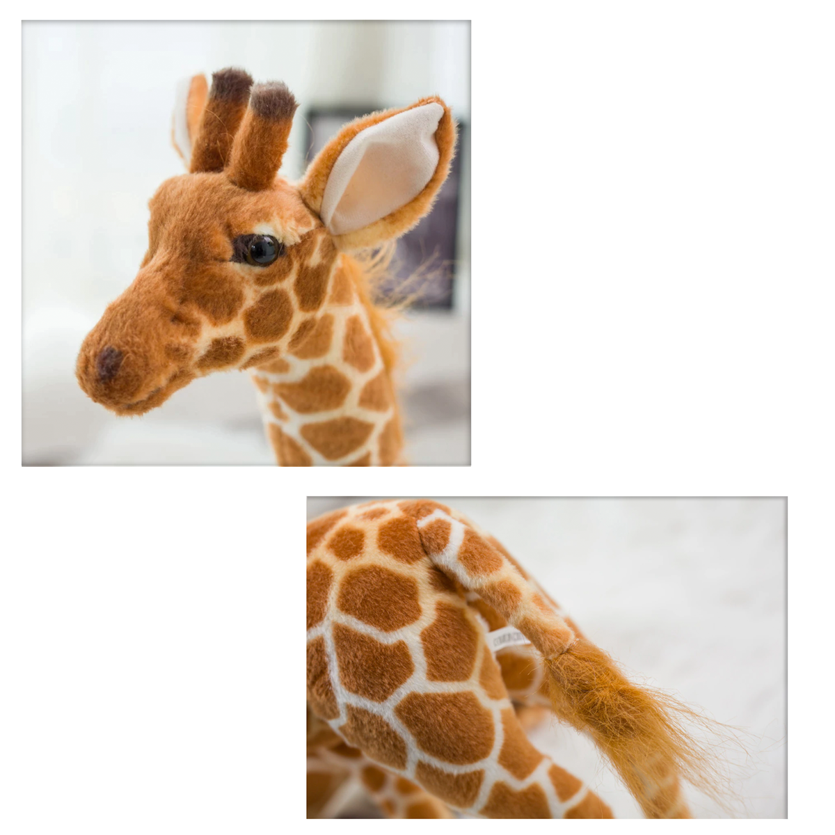 Giant Plush Giraffe Lifelike Ultra-Soft