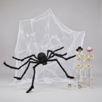 Giant Spider Decoration Poseable Legs & Glowing Eyes