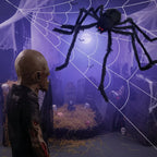 Giant Spider Decoration Poseable Legs & Glowing Eyes
