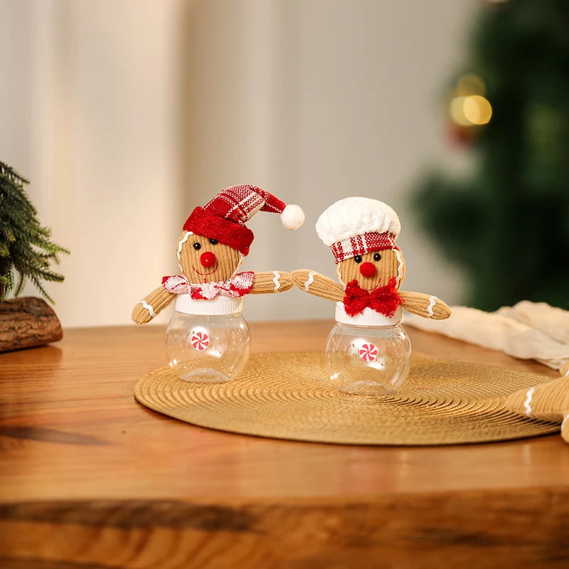 Gingerbread Figurine Smiling Face Compact Eco-Friendly