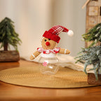 Gingerbread Figurine Smiling Face Compact Eco-Friendly