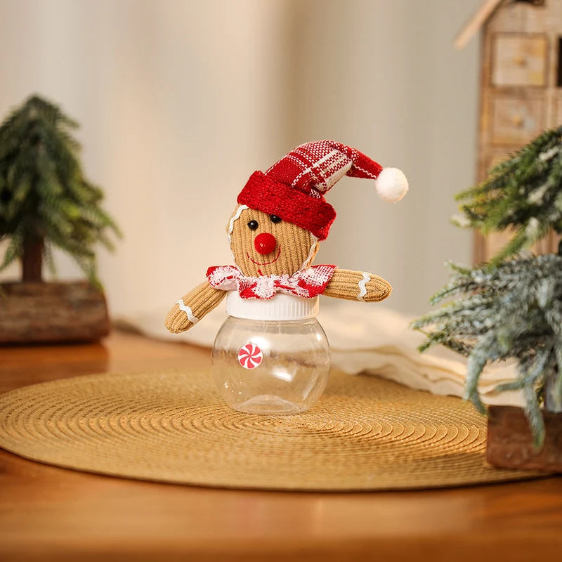 Gingerbread Figurine Smiling Face Compact Eco-Friendly