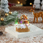 Gingerbread House LED Illuminated Candy-Accented Tabletop Centerpiece