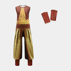 Girls Costume Warrior Princess Jumpsuit Cape & Hat