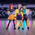 Girls' Dance Costume Color Block Set of 5