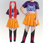 Girls' Dance Costume Color Block Set of 5