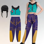 Girls' Dance Costume Color Block Set of 5