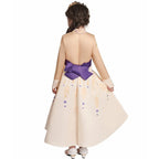 Girls' Princess Dress Long Sleeve Flared Back Bow