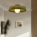 Glass Ceiling Lamp Scandinavian Minimalist Soft Even Light