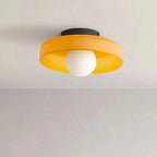 Glass Ceiling Lamp Scandinavian Minimalist Soft Even Light