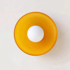 Glass Ceiling Lamp Scandinavian Minimalist Soft Even Light