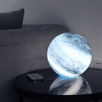 Glass Color-Changing Moon Lamp (USB Rechargeable, Remote)