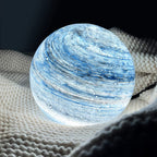 Glass Color-Changing Moon Lamp (USB Rechargeable, Remote)