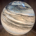 Glass Color-Changing Moon Lamp (USB Rechargeable, Remote)