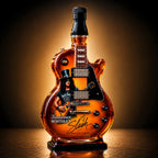 Glass Decanter Guitar-Shaped Transparent Glass Decor