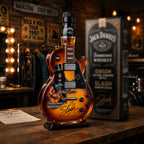 Glass Decanter Guitar-Shaped Transparent Glass Decor