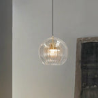 Glass Globe 3-Color Dimmable Pendant Light (Adjustable Cord)