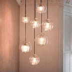 Glass Globe 3-Color Dimmable Pendant Light (Adjustable Cord)