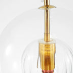 Glass Globe Pendant Lamp Dimmable Adjustable Cable