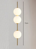 Glass Pendant Lamp Clear Glass 1-4 Light Points