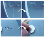 Glass Repair Kit Clear Adhesive Prevents Crack Expansion