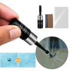 Glass Repair Kit Clear-Curing Resin Applicator & Curing Strips