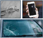 Glass Repair Kit Clear-Curing Resin Applicator & Curing Strips