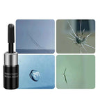 Glass Repair Kit Clear-Curing Resin Applicator & Curing Strips