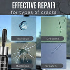 Glass Repair Kit Transparent Penetrating Formula Car & Smartphone